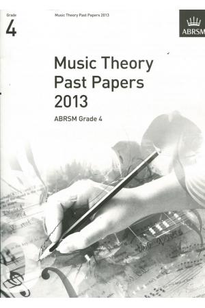 英皇考级：Music Theory Past Papers 2013 G4 2013年乐理真题4级（英文版）