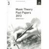 英皇考级：Music Theory Past Papers 2013 G3 2013年乐理真题3级（英文版）