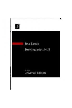 【原版】 Bartók 巴托克 第五弦乐四重奏（总谱） UE34312