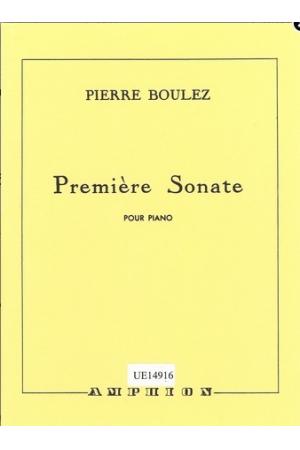 Pierre Boulez 皮埃尔▪布莱兹 第一钢琴奏鸣曲 UE14916 