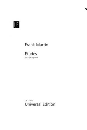 Frank Martin 弗兰克▪马丁 练习曲（为双钢琴而作）UE13012