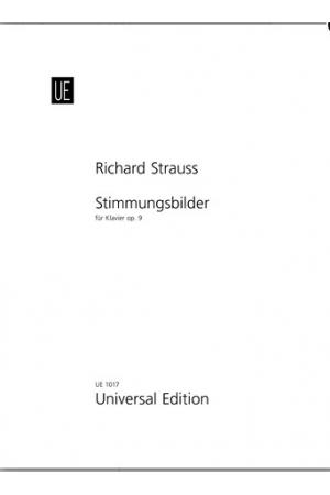  Richard Strauss理查德▪施特劳斯 五首钢琴曲 OP 9 UE1017