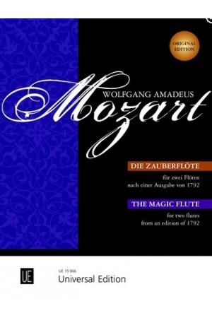 Mozart 莫扎特 “魔笛”选曲--为双长笛而作 UE15966