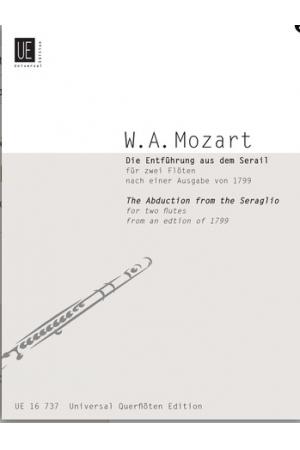 Mozart 莫扎特 “后宫诱逃”选曲--为双长笛而作 UE16737