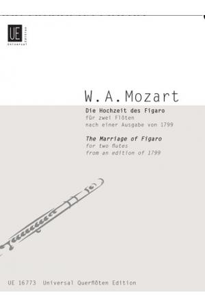Mozart 莫扎特 “费加罗的婚礼”选曲--为双长笛而作 UE16773