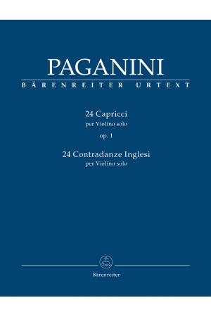  Paganini 帕格尼尼 24首小提琴随想曲 op 1 BA 9424