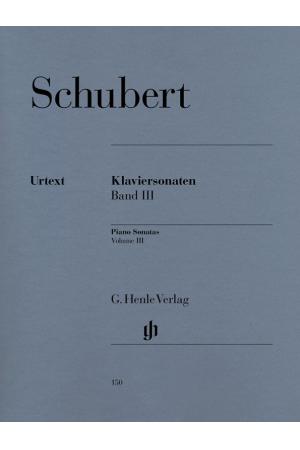 Franz Schubert 舒伯特 钢琴奏鸣曲 III  HN 150