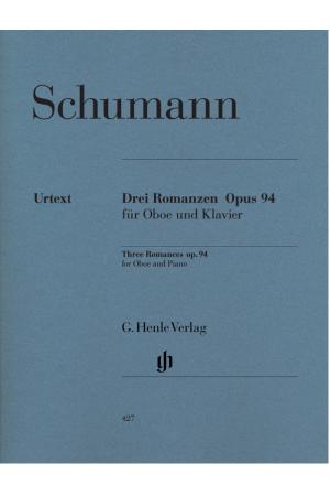 Schumann 舒曼 三首浪漫曲--为双簧管而作HN 427