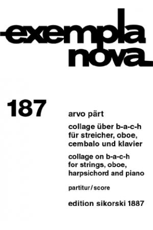 阿福 佩尔特 “巴赫拼贴画”--为弦乐双簧管、大键琴和钢琴而作 SIK1887