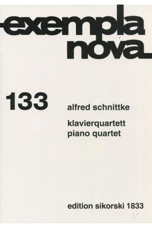 Schnittke 施尼德科 钢琴四重奏 SIK1833