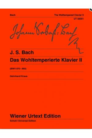 J.S Bach 巴赫 平均律钢琴曲集(第二卷) UT50051