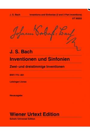 J.S Bach 巴赫 创意曲与交响曲 BWV 772-801  UT50253 