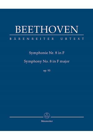 Ludwig van Beethoven 贝多芬 F大调第八交响曲 OP.93（总谱）BA.TP 908