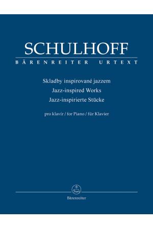 Schulhoff 埃尔温  舒尔霍夫 ：爵士乐触发的钢琴作品集 BA  9559