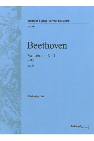 Beethoven 贝多芬 第一号交响曲C大调Op. 21（总谱）PB 5341