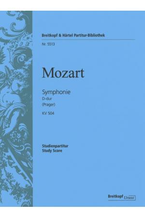 Mozart 莫扎特  第三十八交响曲《布拉格》 D大调 K. 504（总谱） PB 5513 
