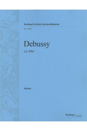 Debussy 德彪西 交响诗 海（总谱）   PB 5516