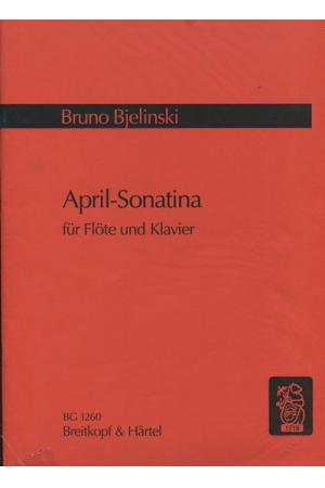 Bjelinski, Bruno 布鲁诺 贝材斯基：小奏鸣曲“四月”--为长笛和钢琴而作 BG 1260