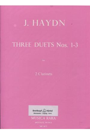 Haydn 海顿：六首单簧管二重奏（1--3）（第一册）MR 1873