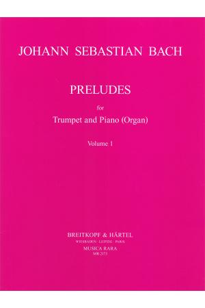 J.S.巴赫：前奏曲--小号和钢琴伴奏（或管风琴）（第一册） MR 2173