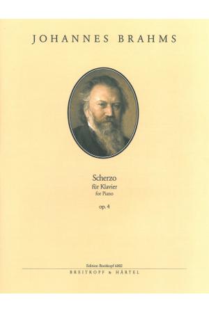 Brahms 勃拉姆斯：谐谑曲 OP.4 EB 6002