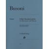 Ferruccio Busoni 布索尼 早期单簧管小品集（分谱+钢琴伴奏） HN 467