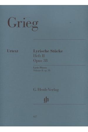 原版 Grieg 格里格 抒情小曲集 第二集 Opus 38 HN 627