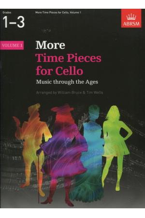 英皇考级：大提琴金曲集锦增编版More Time Pieces for Cello1-3