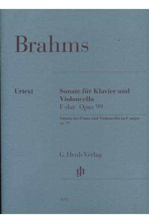 Brahms 勃拉姆斯 F大调大提琴奏鸣曲OP.99  HN 1135