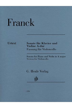 Franck 弗朗克 A大调小提琴奏鸣曲--为大提琴而作 HN 570