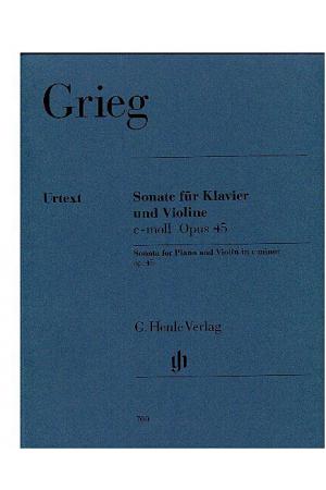 Grieg 格里格 c小调小提琴奏鸣曲op. 45 HN 700