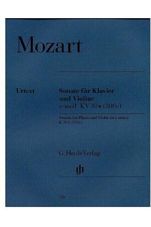 Mozart 莫扎特 e小调小提琴奏鸣曲KV 304 (300c) HN 728