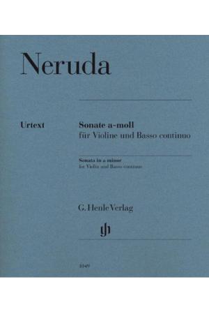 聂鲁达（Neruda, Johann Baptist Georg ）a小调小提琴奏鸣曲，为小提琴与通奏低音而作HN 1049