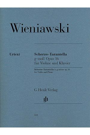 维尼亚夫斯基 g小调谐谑曲-舞曲（为小提琴和钢琴而作）OP 16 HN 553