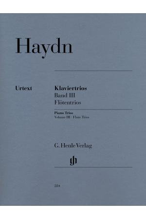 Haydn 海顿 钢琴三重奏 卷III(为钢琴、长笛/小提琴、大提琴而作)HN 284