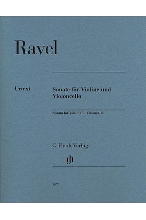 Ravel 拉威尔 小提琴与大提琴奏鸣曲 HN 1070