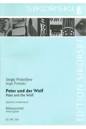 普罗科菲耶夫 彼得与狼--为木管五重奏而作（林克尔曼 编）SIK2397