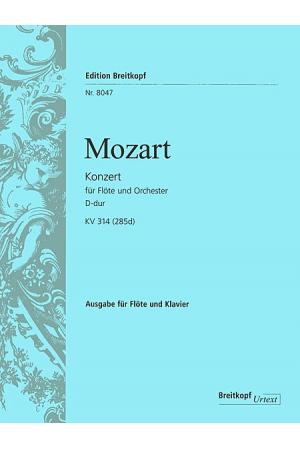 Mozar 莫扎特 D大调长笛协奏曲 KV 314 EB 8047