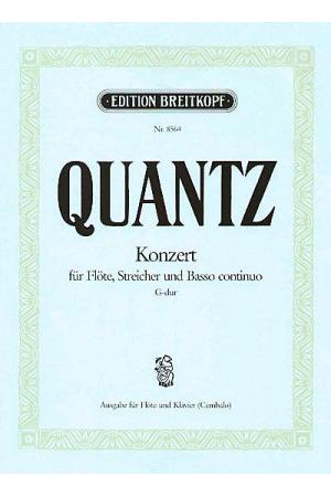 Quantz 关兹 D大调长笛协奏曲 Qv 5:174 EB 8564