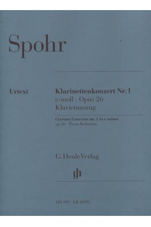 Spohr 施珀尔 c小调单簧管协奏曲 op 26 HN 995