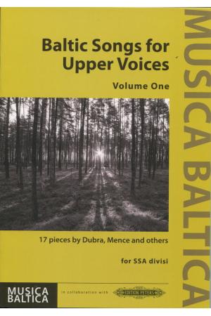 原版乐谱  17首为女声合唱所作的波罗的海的歌声  BALTIC SONGS FOR UPPER VOICES  EP 72678