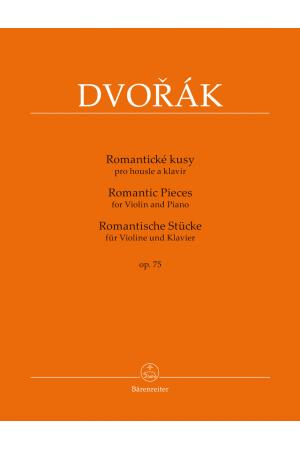 Dvorák 德沃夏克 《浪漫曲》--为小提琴与钢琴而作 op. 75  BA 9576