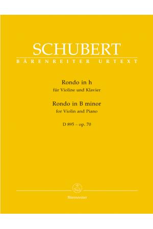 Schubert 舒伯特 B小调小提琴回旋曲 op. 70 D 895 BA 5618