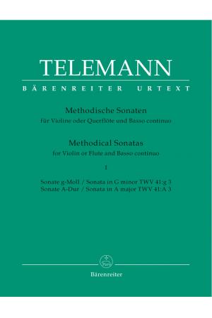 Telemann 泰勒曼 十二首由浅入深的小提琴奏鸣曲 BA 2241
