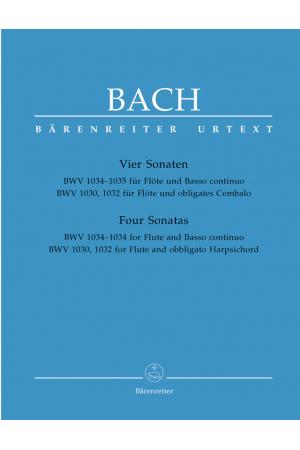 J S Bach 巴赫 四首长笛奏鸣曲 BA 5198