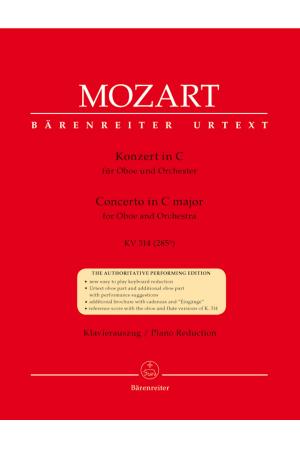 Mozart 莫扎特 C大调双簧管与管弦乐队协奏曲 K. 314 (285d)  BA 4856-90
