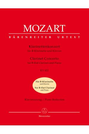 莫扎特 单簧管协奏曲移调至降B大调 K. 622 BA 4773-38