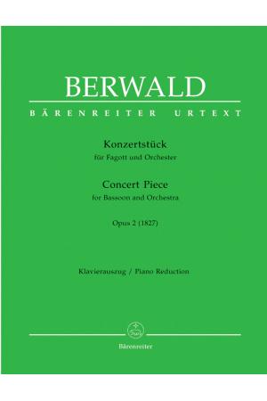 贝尔瓦尔德 音乐会作品--为大管与管弦乐队而作 op. 2 BA 8512-90