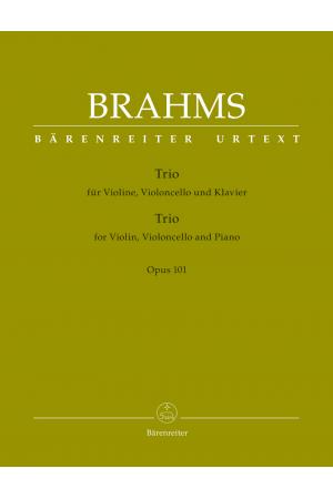 Brahms 勃拉姆斯 小提琴、大提琴与钢琴三重奏 op. 101 BA 9437