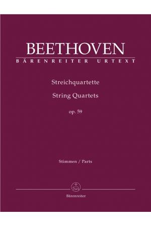 Beethoven 贝多芬 弦乐四重奏 op. 59 BA 9017